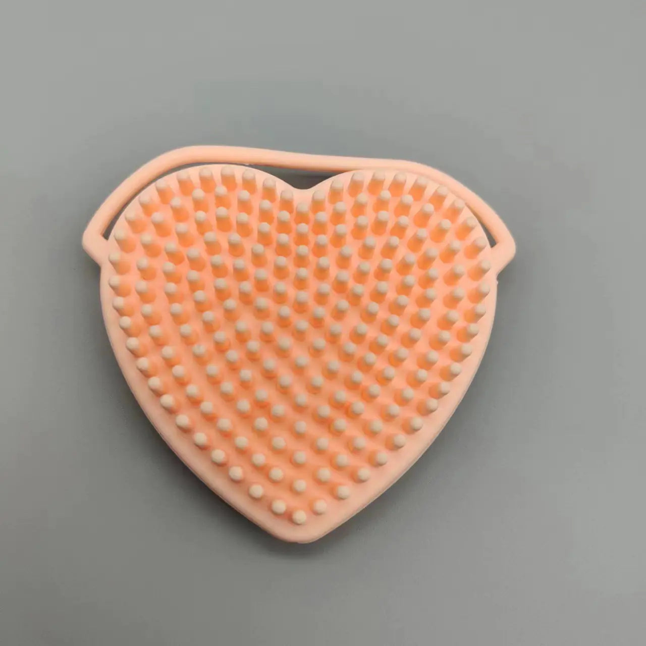 Silicone Heart-Shaped Facial Cleansing Brush (Double-Sided)