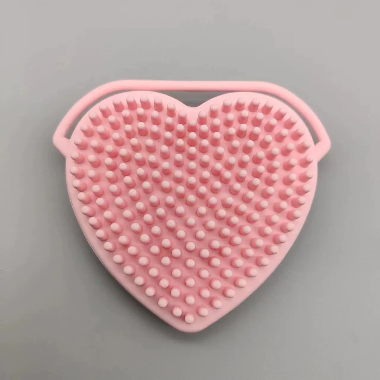 Silicone Heart-Shaped Facial Cleansing Brush (Double-Sided)