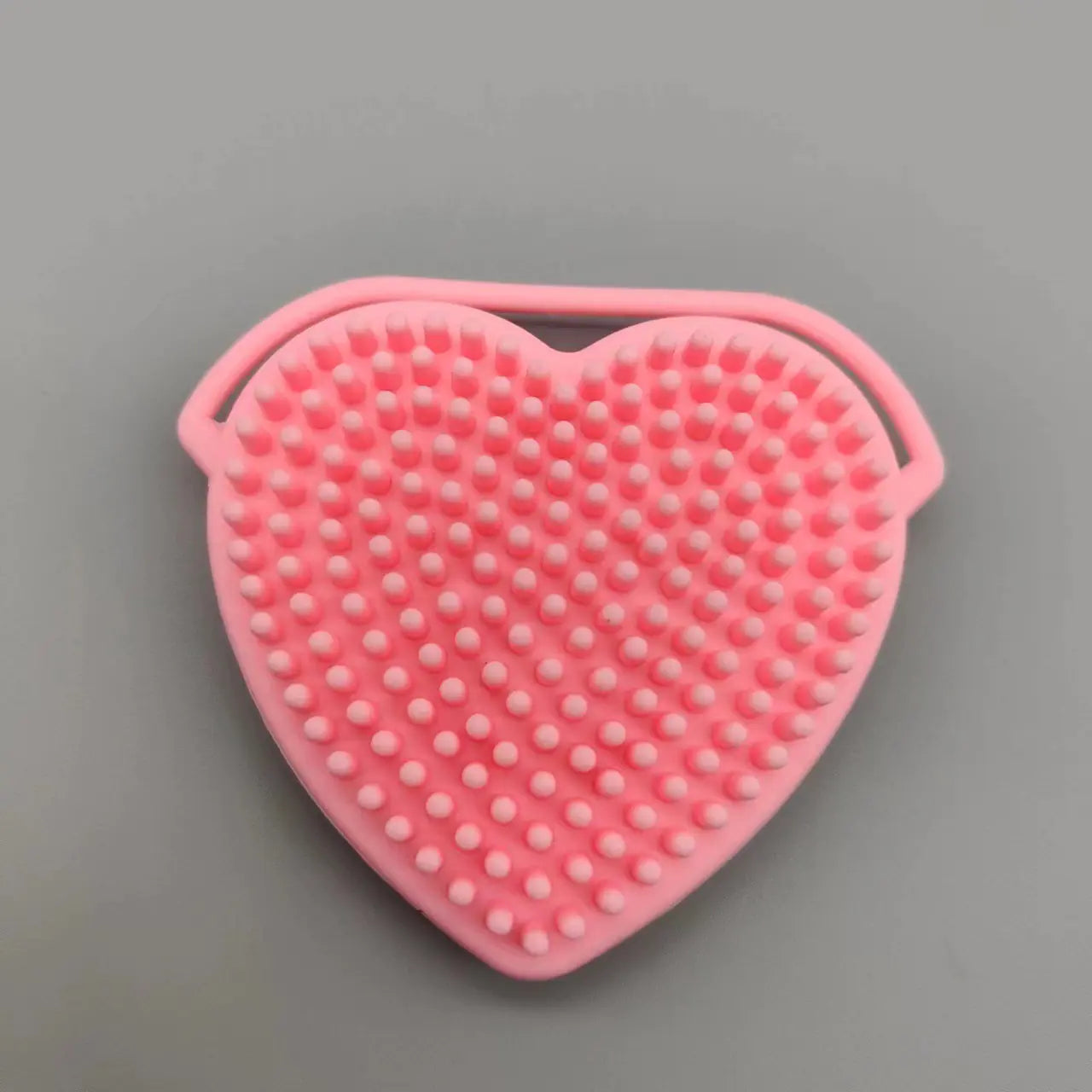 Silicone Heart-Shaped Facial Cleansing Brush (Double-Sided)