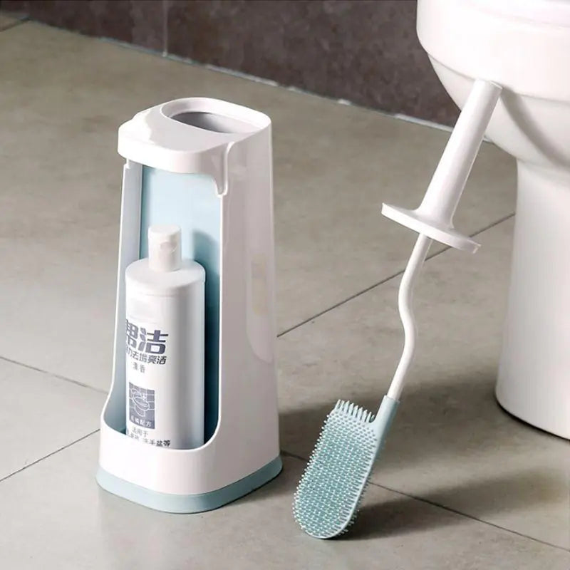 Creative Long-Handle Toilet Brush Cleaning Set
