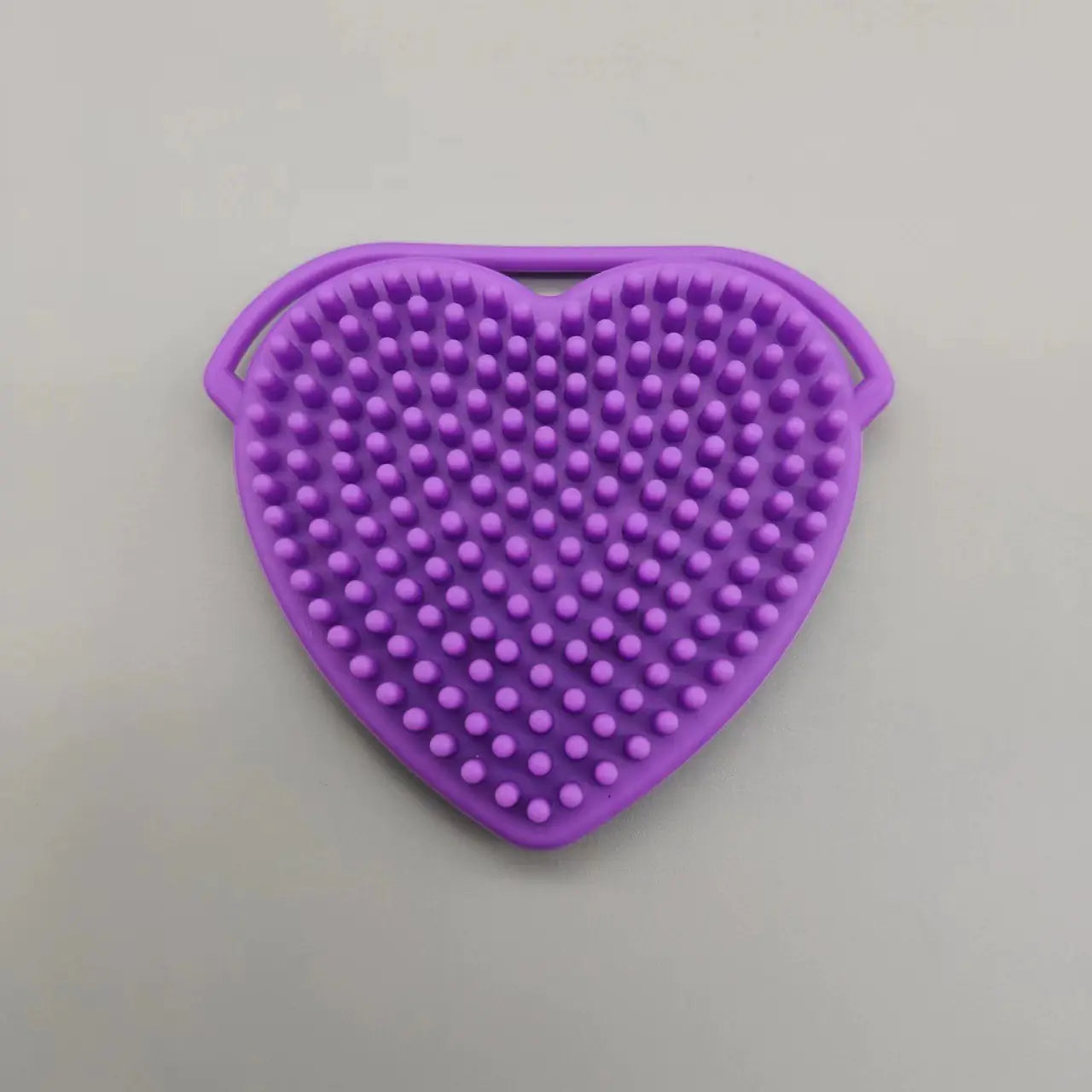 Silicone Heart-Shaped Facial Cleansing Brush (Double-Sided)